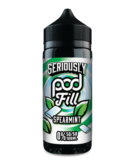 Spearmint By Seriously Pod Fill E-Liquid 100ml Shortfill