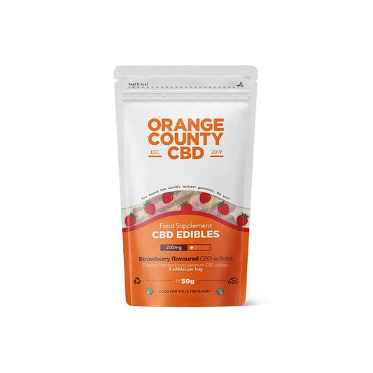 Strawberry CBD Gummy Bears Grab Bag | 200.4mg (Copy)