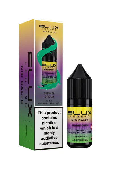 Summer Dream Nic Salt E-Liquid 10ml by Elux Legend | Juicy Mixed Fruits – Trendy Vapes UK