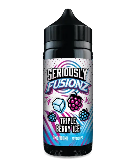 Triple Berry Ice By Seriously Fusionz E-Liquid 100ml Shortfill