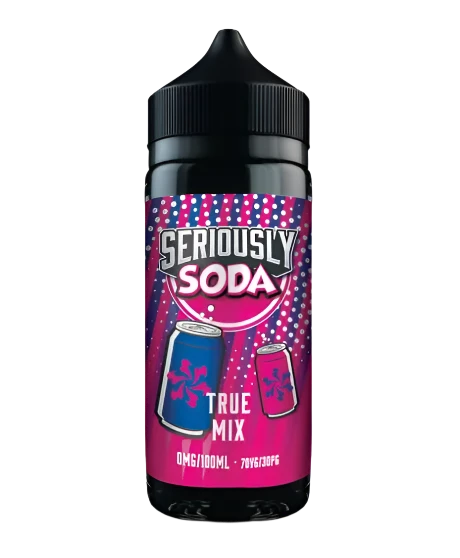 True Mix By Seriously Soda E-Liquid 100ml Shortfill