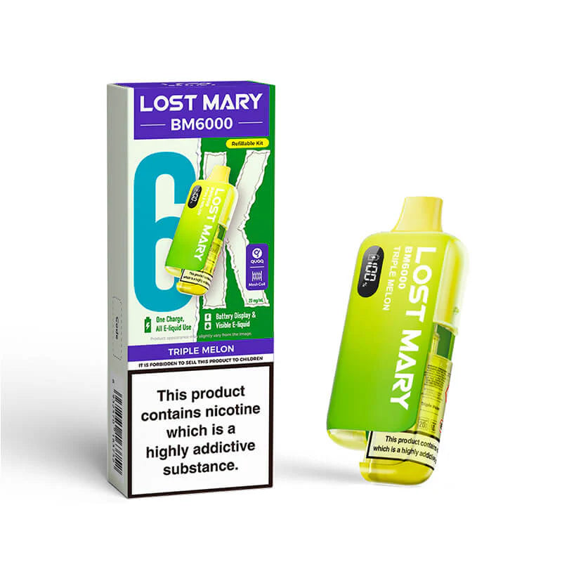 Lost Mary BM6000 Vape – 6000 Puffs Pod Kit | Trendy Vapes