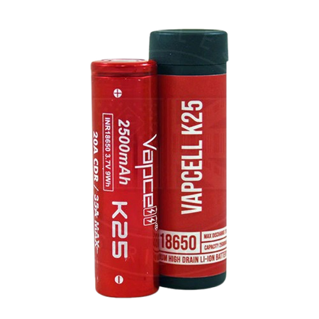 Vapcell K25 18650 Battery 2500mAh
