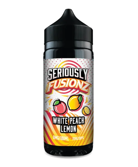 White Peach Lemon By Seriously Fusionz E-Liquid 100ml Shortfill