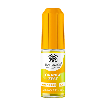 Orange Zest Nic Salt by Bar Juice | Refreshing Vape | Trendy Vapes UK