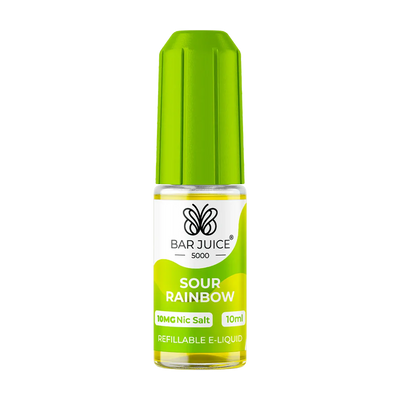Sour Rainbow Nic Salt by Bar Juice | Sweet Candy Vape | Trendy Vapes UK V1