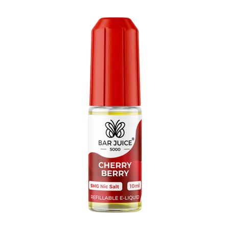 Cherry Berry Nic Salt E-Liquid UK | Bar Juice 5000 Best Vape