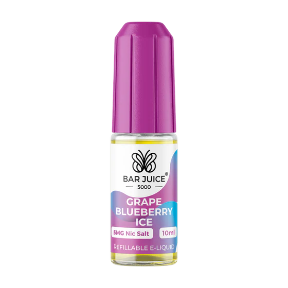 Grape Blueberry Ice Nic Salt E-Liquid | Bar Juice 5000
