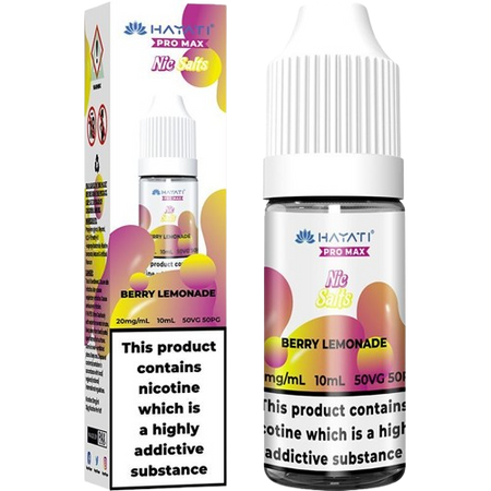 Berry Lemonade Nic Salt 10ml | Hayati Pro Max | Trendy Vapes