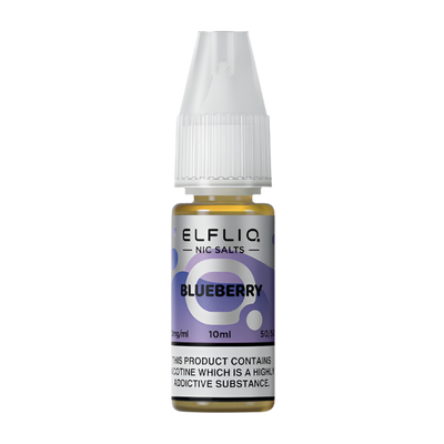 Blueberry By Elfbar Elfliq Nic Salt 10ml V1 2