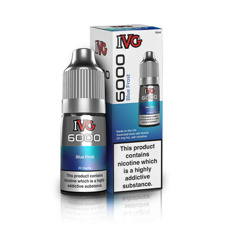 Blue Frost Nic Salt By IVG 6000