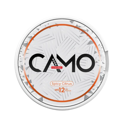 Spicy Citrus Camo Nicotine Pouches | Bold Flavor Options