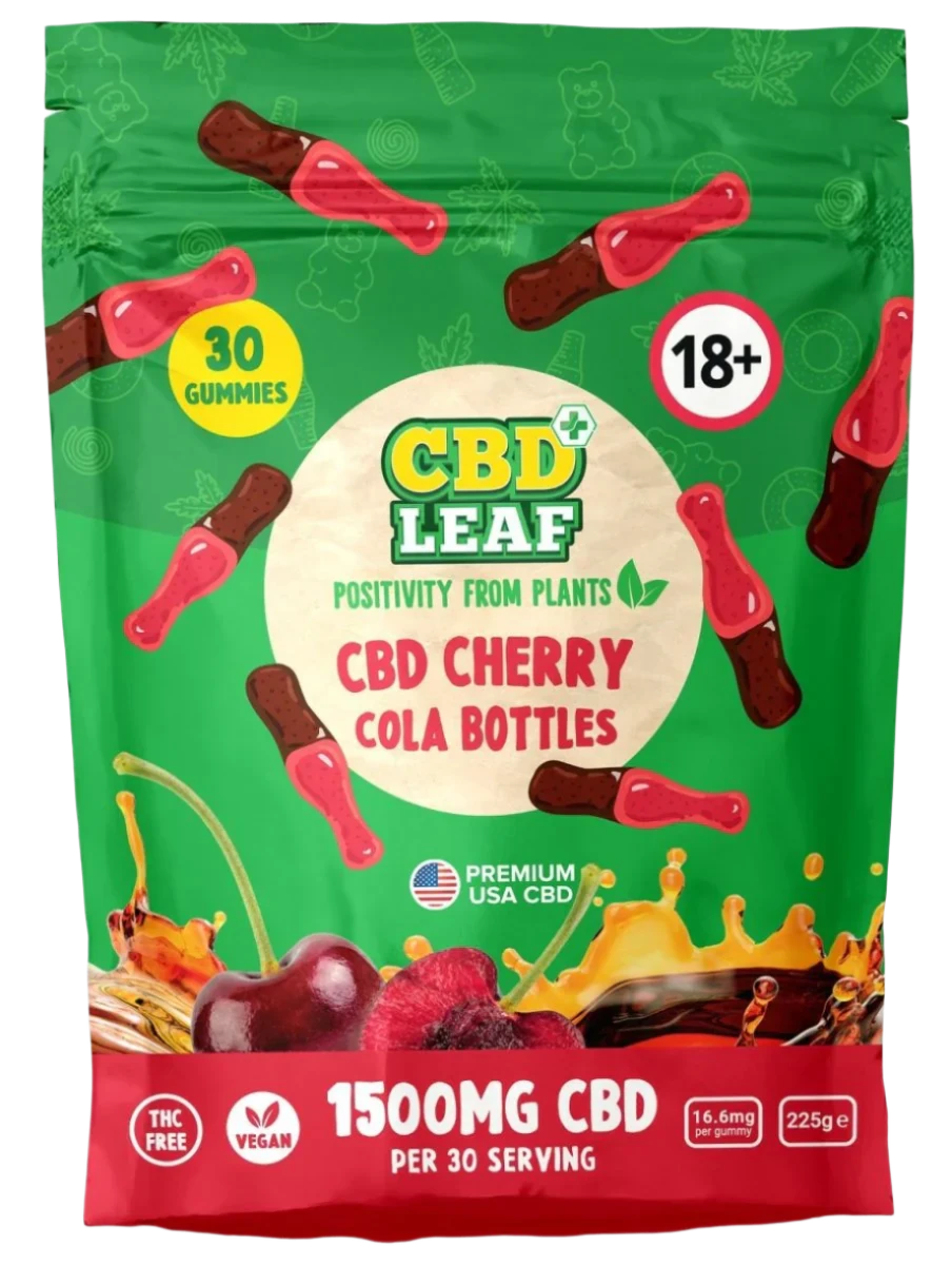 CBD LEAF GUMMIES 1500MG Pack of 30