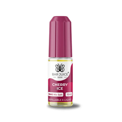Cherry Ice Nic Salt E-Liquid | Bar Juice 5000 | Trendy Vapes UK