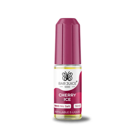 Cherry Ice Nic Salt E-Liquid | Bar Juice 5000 | Trendy Vapes UK