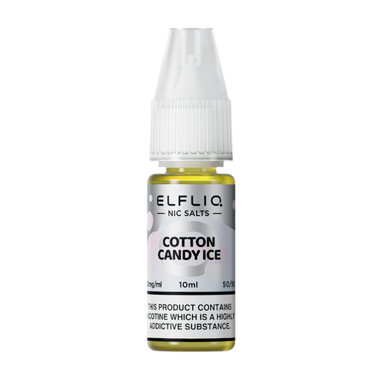 P & B Cloud (Cotton Candy Ice)  By Elfbar Elfliq Nic Salt 10ml