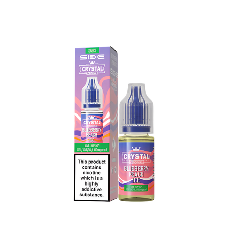 Blueberry Peach Ice Nic Salt 10ml | SKE Crystal Vape UK