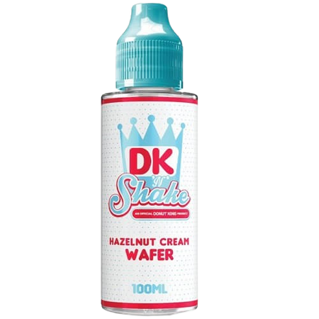 Hazelnut Cream Wafer By Donut King E-Liquid 100ml Shortfill