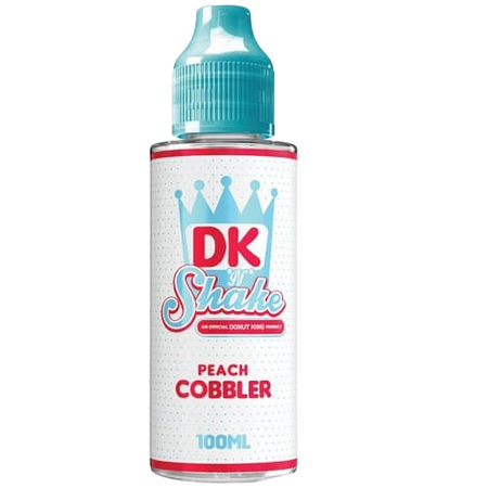 Peach Cobbler By Donut King E-Liquid 100ml Shortfill