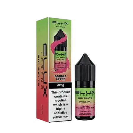 Double Apple Nic Salt E-Liquid by Elux Legend | Smooth & Frosty