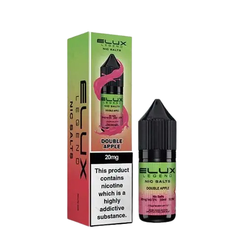 Double Apple Nic Salt E-Liquid by Elux Legend | Smooth & Frosty