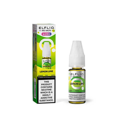 Lemon Lime Nic Salt 10ml – Elf Bar Elfliq