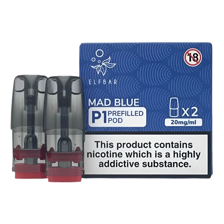 ElfBar Mate500 P1 Prefilled Pods By Elf Bar x 2 Cartridge Per Pack Trendy Vapes ElfBar Mate500 P1 Prefilled Pods By Elf Bar x 2 Cartridge Per Pack Trendy Vapes