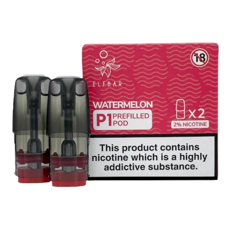 ElfBar Mate500 P1 Prefilled Pods By Elf Bar x 2 Cartridge Per Pack