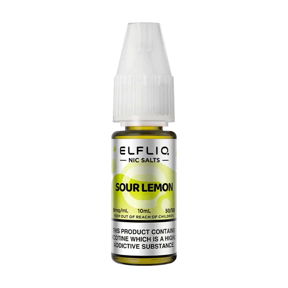 Sour Lemon Nic Salt 10ml – Elf Bar Elfliq
