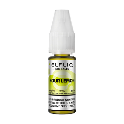 Sour Lemon Nic Salt 10ml – Elf Bar Elfliq