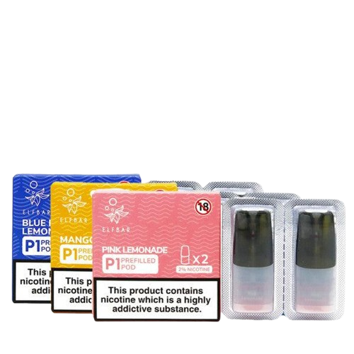 ElfBar Mate500 P1 Prefilled Pods By Elf Bar x 2 Cartridge Per Pack