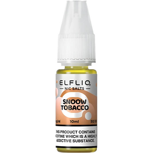 Snoow Tobacco By Elfbar Elfliq Nic Salt 10ml