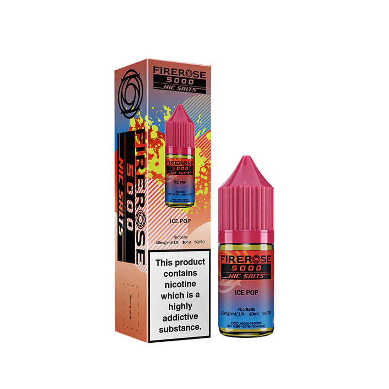Ice Pop Nic Salt By Elux Firerose 5000