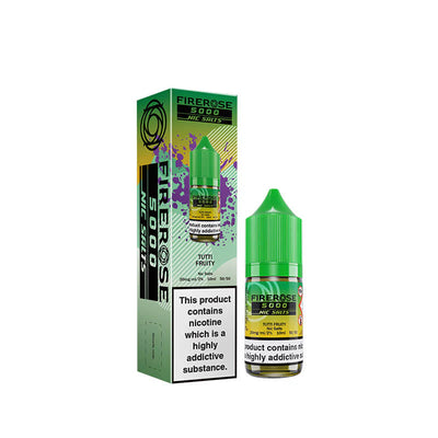 Tutti Fruity Nic Salt By Elux Firerose 5000  | Trendy Vapes UK
