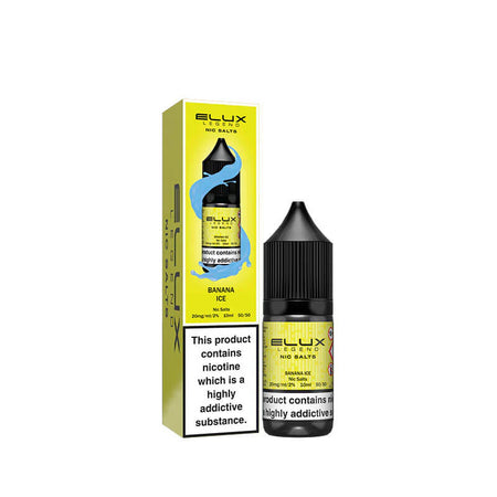 Banana Ice Nic Salt E-Liquid by Elux Legend | Smooth & Frosty