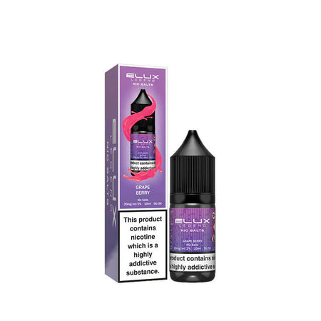 Grape Berry Nic Salt By Elux Legend 10ml | Smooth & Fruity Vape – Trendy Vape