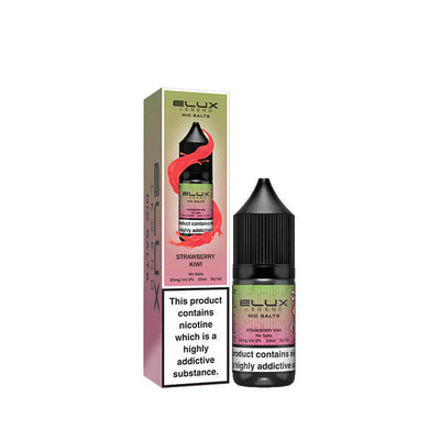 Strawberry Kiwi Nic Salt E-Liquid 10ml | Elux Legend