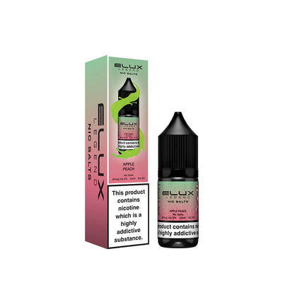 Apple Peach Nic Salt E-Liquid 10ml | Elux Legend
