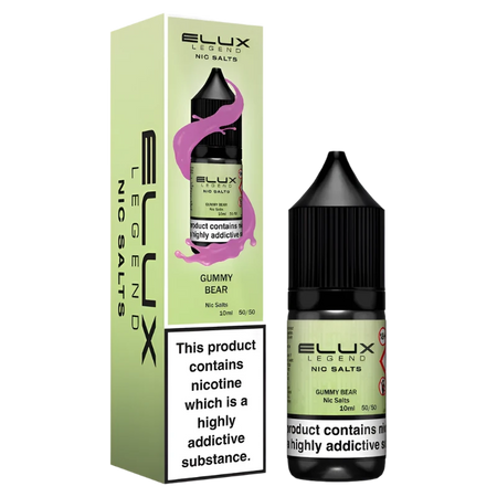 Gummy Bear Nic Salt By Elux Legend