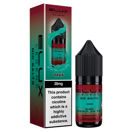 Oasis Nic Salt E-Liquid 10ml by Elux Legend | Exotic Fruit Vape | Trendy Vapes UK