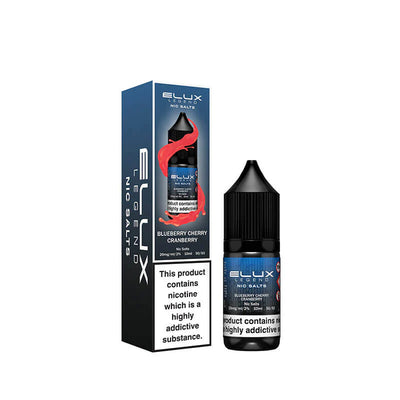Blueberry Cherry Cranberry Nic Salt E-Liquid 10ml | Elux Legend | Trendy Vapes