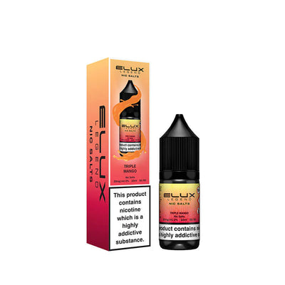 Triple Mango Nic Salt 10ml by Elux Legend | Exotic Vape | Trendy Vapes UK