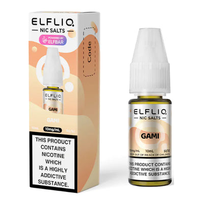 Gami by Elfbar Elfliq Nic Salt 10ml | Trendy Vapes UK Best Flavor