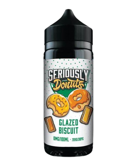 Glazed Biscuit By Seriously Donuts E-Liquid 100ml Shortfill