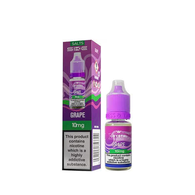 SKE Crystal Grape Nic Salt | Smooth Fruity Vape Juice