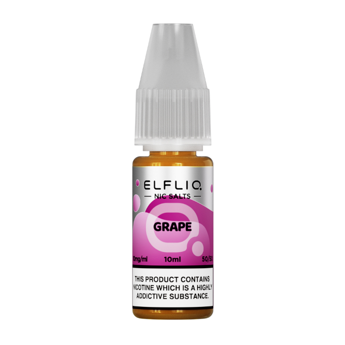 Grape By Elfbar Elfliq Nic Salt 10ml