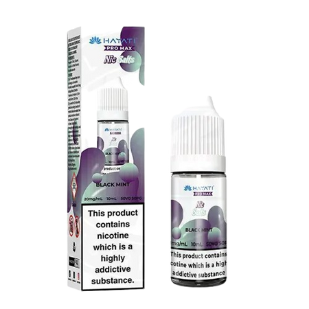 Black Mint Nic Salts - Hayati Pro Max 10ml | Trendy Vapes