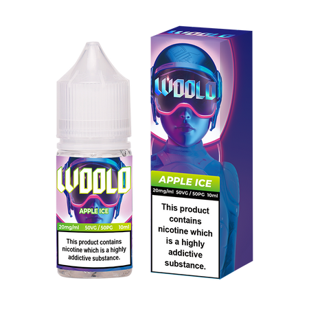 Apple Ice Nic Salt by Woolo | Crisp Green Apple Vape Juice