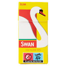 Swan Filter Pre-Cut Tips Slim (102 Tips/Pack) - Filter Tips