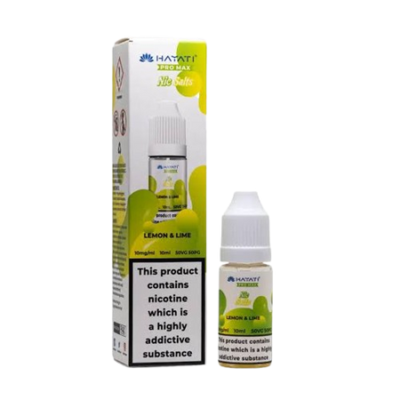 Lemon & Lime Nic Salt 10ml | Hayati Pro Max | Trendy Vapes